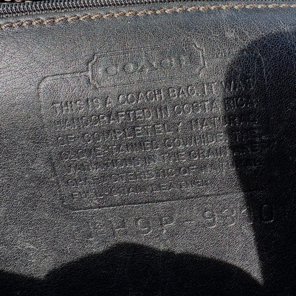 COACH Vintage Bleecker
Shoulder Bag, Black Leather - Picture 8 of 8